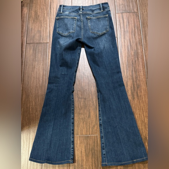 Frame Denim Dark Blue Flare Jeans - Picture 5 of 5